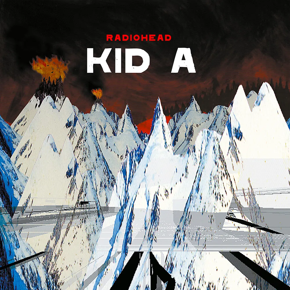 Portada de Kid A de Radiohead